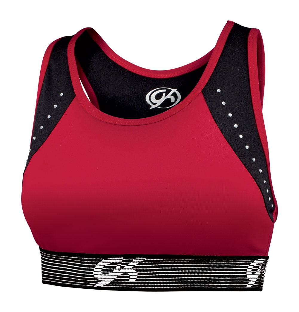 GK Elite GK Elite Radiate Rhinestone Cheerleading Practice Sports Bra