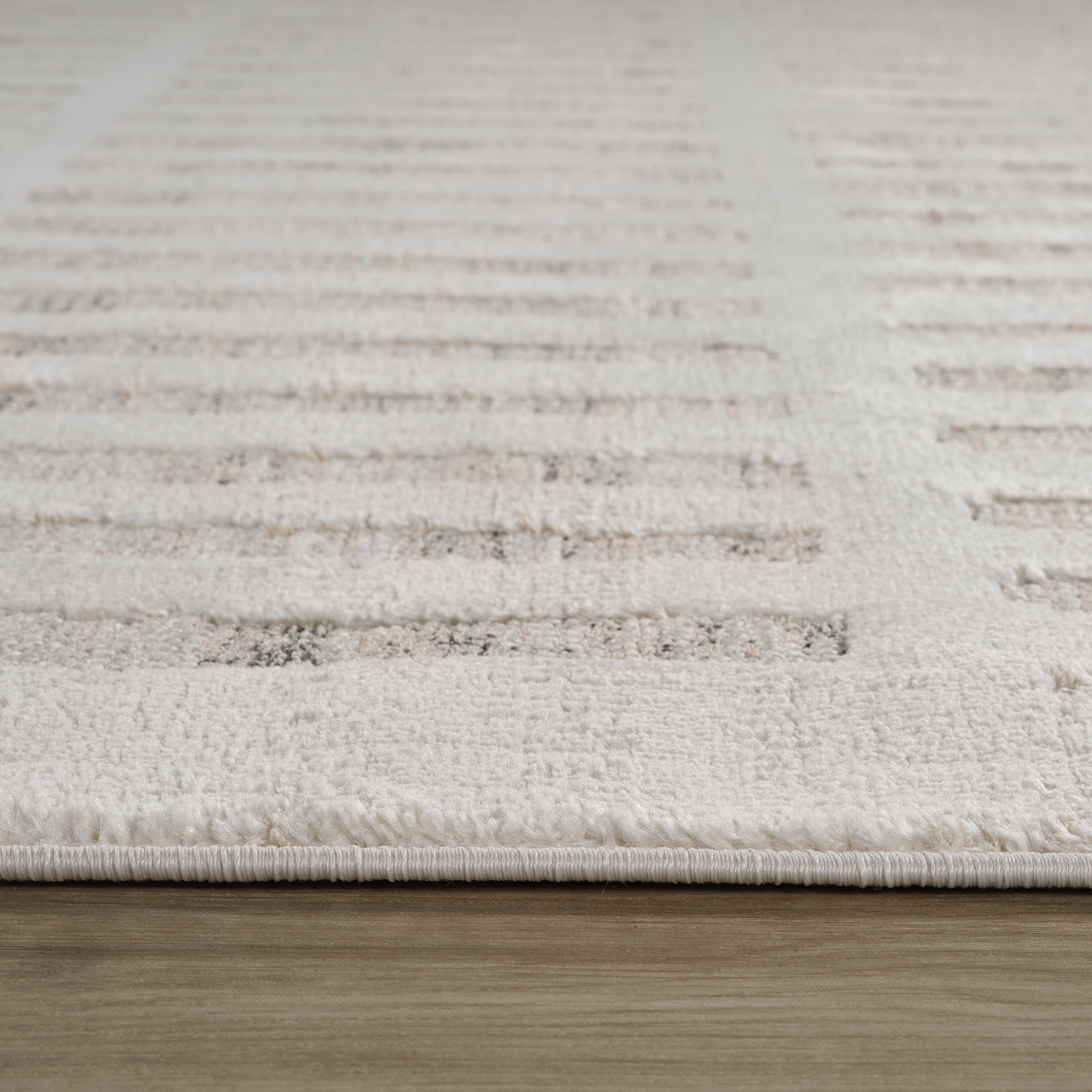 Rug Branch Astra Modern Indoor Area Rug, Beige Cream, Abstract - Living Room, Bedroom, Dining Room