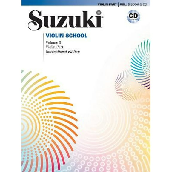 Pre-Owned Suzuki Violin School, Volume 3: Violin Part [With CD (Audio)] (Paperback) 0739048171 9780739048177