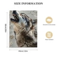 thumbnail image 2 of Acheng Wolf Wall Art Inspirational Wolf Pictures Wall Decor Be Strong Theme Poster Canvas Print Painting Animal Framed Artwork Home Decoration For Bathroom Bedroom Living Room Office 16x20 in, 2 of 5