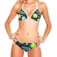 thumbnail image 2 of Tennis Detachable Sponge Adjustable Strap Bikini Set Two-Pack Swim Suits - Ideal for Beach and Pool Scenes, 2 of 6