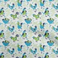 thumbnail image 1 of oneOone Polyester Spandex Light Green Fabric Rooster Cock Fabric For Sewing Printed Craft Fabric By The Yard 56 Inch Wide-ZS, 1 of 6