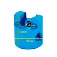 thumbnail image 4 of Guardoinrt Arbre de Conduite en Métal pour Bateau RC Pièces de Bateau 4mm Bleu 1Set, 4 of 6