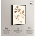 thumbnail image 2 of Sepia Sprigs IV Canvas Print Boho Natural Art by Art Remedy, Black Frame, 16 x 24, 2 of 7