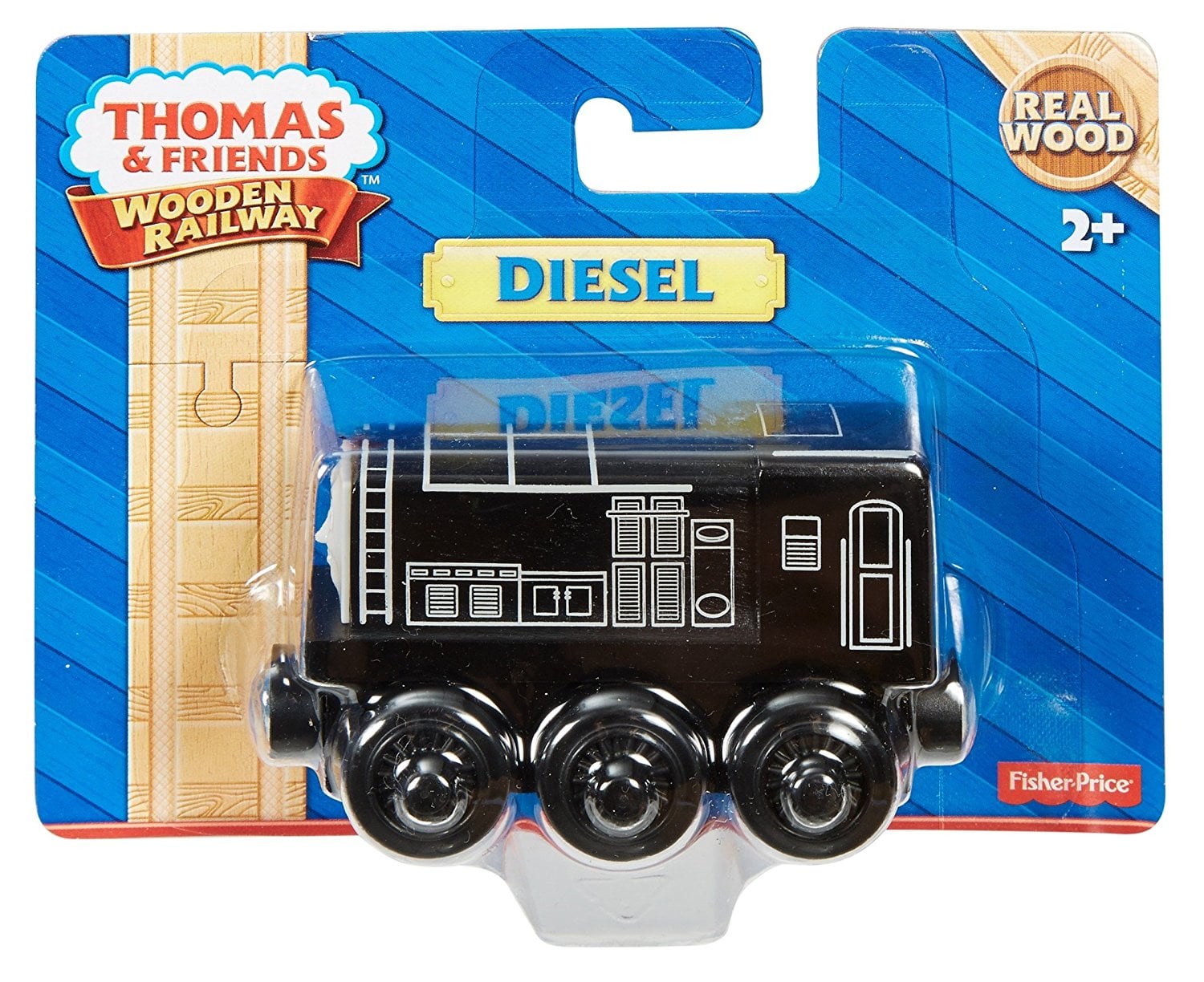 diesel wooden train