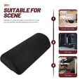 thumbnail image 3 of IBASETOY Pillow for Legs When Sleeping 2Pcs with Half Cylinder Shape for People with Leg or Foot Issues in Black Color, 3 of 8