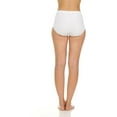 thumbnail image 7 of SOCKS'NBULK 48 Packs Womens 95% Cotton Soft Underwear Panties Briefs in Bulk White, 7 of 7