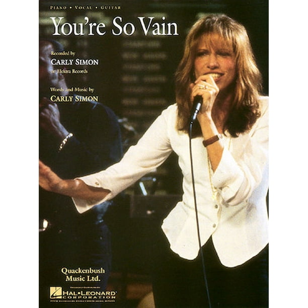 Carly Simon You�re So Vain Sheet Music Carly Simon You�re So Vain Sheet Music