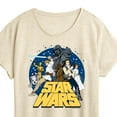 thumbnail image 3 of Star Wars - Luke and Friends Retro Group - Women's Short Sleeve Classic Fit Tee, 3 of 5