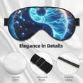 thumbnail image 4 of Fuzoiu Blue Yin And Yang Print Sleep Masks,Eye Masks with Adjustable Strap for Sleeping,Night Eye Shade for Women Men,Eye Cover for Full Night's Sleep, Travel and Nap, 4 of 7