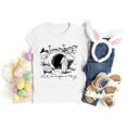 thumbnail image 2 of Mujeres Manga Corta de Verano Tops Pascua Impresa Cuello Redondo, Blusa de Moda Casual para la Primavera, 2 of 4