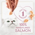 thumbnail image 5 of Purina Fancy Feast Chef’s Cuts Real Hand-Flaked Salmon Natural Soft Cat Treats, 1.06 oz, 5 Pack, 5 of 13