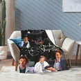 thumbnail image 6 of Blanket Derek Actors Shepherd Throw Flannel Blankets Warm Soft Cozy Fuzzy Air Conditioning Blanket for Living Room Sofa Bed Gift Blankets for All Seasons 30"x40", 6 of 6