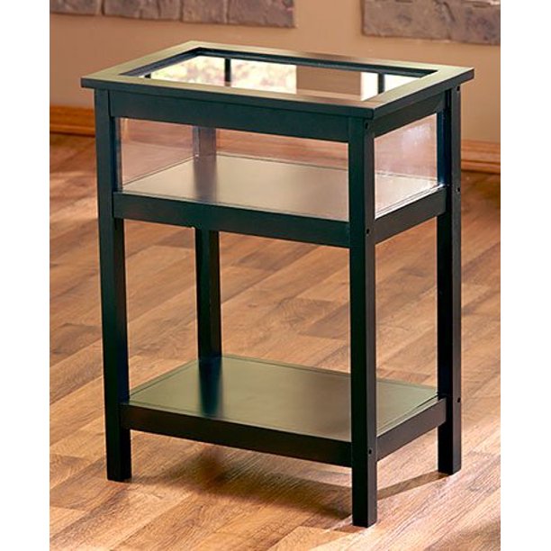 Glass Top Display Tables End Table