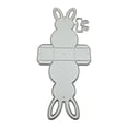 thumbnail image 3 of Troqueles de corte de metal de conejo de Pascua, moldes de plantilla, herramienta de grabado en relieve, troqueles para hacer tarjetas, álbumes de, 3 of 9