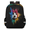 Bronze, variant on Football Soccer Travel Backpack for Adults, Multi-Functional Casual Daypack with Adjustable Shoulder Straps, Multicolor Smoke Effects Laptop Bag for Work Outdoor