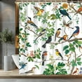 thumbnail image 4 of Bird Shower Curtain Nature Shower Curtains for Bathroom Birds on Tree Shower Curtain Set with Hooks Waterproof Polyester Fabric-72"W x 72"L (Pack of 1), 4 of 7