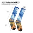 thumbnail image 2 of Picia Western Desert Cactus Printed Sports Compression Socks - 15-20mmHg Graduated Compression, High-Performance Soft and Breathable Socks for Men and Women, 2 of 5