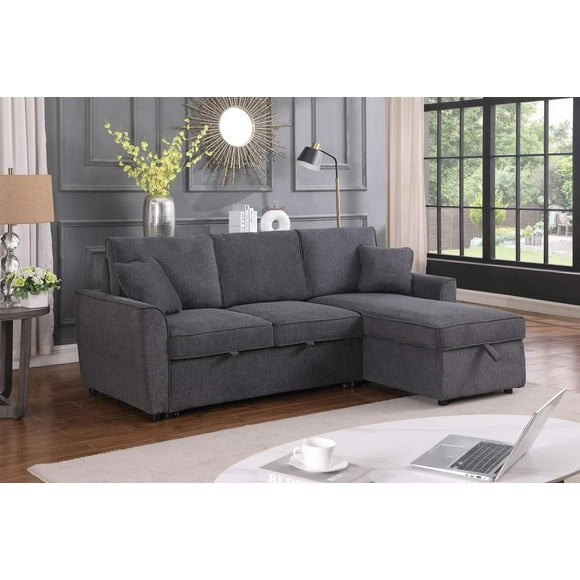 Ross Sleeper Sofa Bed, Grey