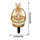 thumbnail image 3 of Easter Bunny Garden Stakes Outdoor Decorations, Easter Egg Yard Art Spring Lawn Ornaments, Dwarf Figurines Patio Decor, Holiday Party Supplies, Festive Ground Insertion Decor for Courtyard Festival, 3 of 7