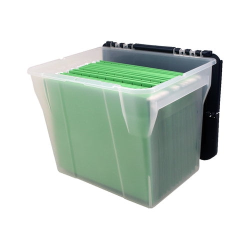 IRIS File Storage Box with Flip Lid
