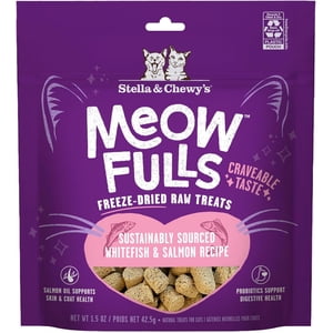 Stella & Chewy's Meowfulls Whitefish & Salmon Treats