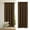 Brown #3, variant on Blackout Thermal Insulated Curtains for Bedroom & Kitchen - Energy Saving, Noise Reducing, Light Blocking, Easy Install Silk Panels In Solid Scandinavian Colors