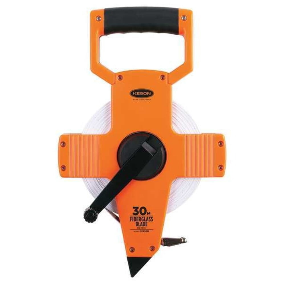 Keson 30 m Tape Measure, 1/2 in Blade OTR-30M