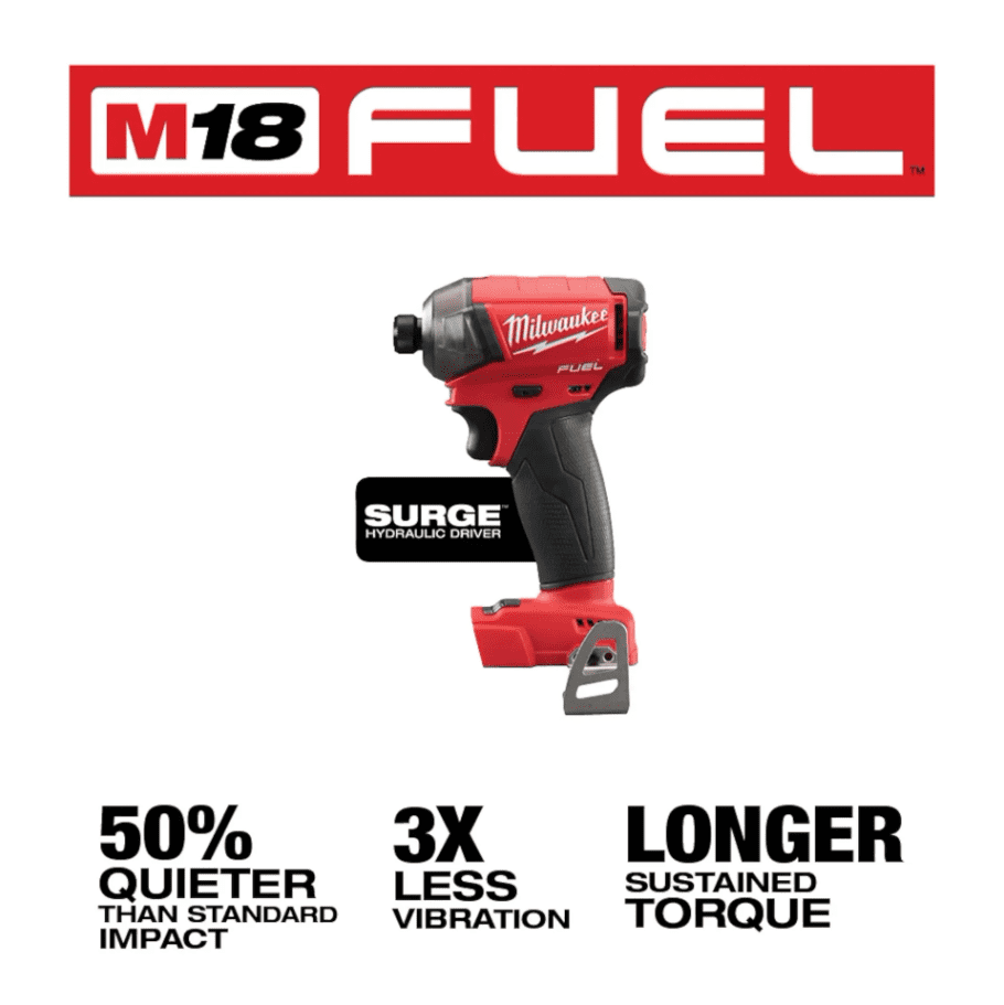 Milwaukee M18 FUEL SURGE 1/4" Hex Hydraulic Impact Driver (Model 2760-20)