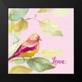 thumbnail image 2 of Loreth, Lanie 15x15 Black Modern Framed Museum Art Print Titled - Bird Of Love, 2 of 5