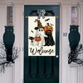thumbnail image 3 of Sm:)e Ghost Jack O Lantern Cat Bat Halloween House Flag 28 x 40 Inch Double Sided, 3 of 7