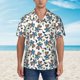 thumbnail image 2 of Fotbe Funny Excavator Camisa Hawaiana para Hombre Unisex – Camisa Casual de Verano con Botones de Manga Corta de Algodón y Lino,Large, 2 of 7