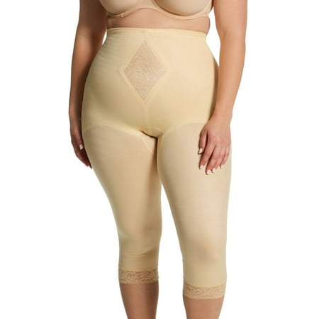 

Women s Rago 6265X Plus Diet Minded Capri Pant Liner (Beige 3X)