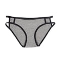 thumbnail image 2 of yunLCZ Women's Cotton Underwear High Waist Cotton Mid Waist Women's Underwear Sexy No Hollow Out Strap Sports Girls Bikini Briefs Stretch Cool Underwear for Women, 2 of 3