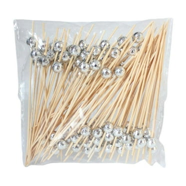 Cocktail Picks Disco Ball Decorative Toothpicks For Appetizers U4 ღ