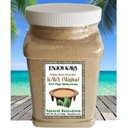 Enjoy Kava - 100% Noble Root Powder Waka (2.5 Lb Jar) All-Natural Kava Drink for Deep Relaxation | From FIJI