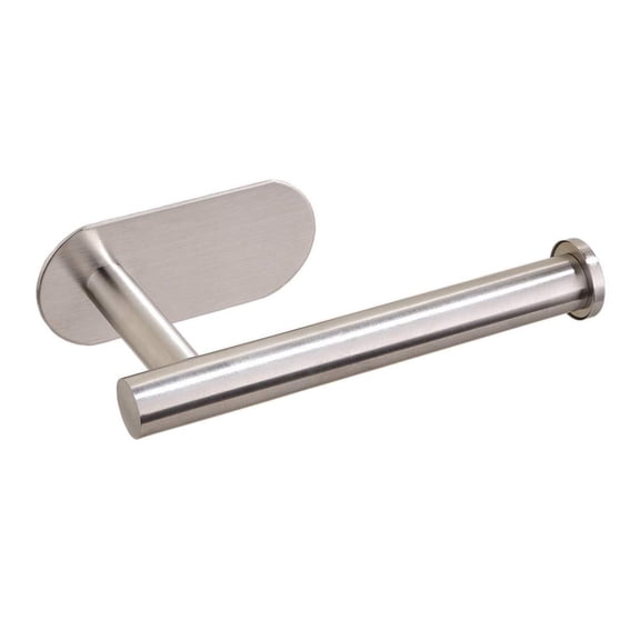 Self Adhesive Toilet Paper Holder, Wall Mount Stainless Steel Roll Holders, No Drilling Required, Strong Adhesiveness and Waterproof