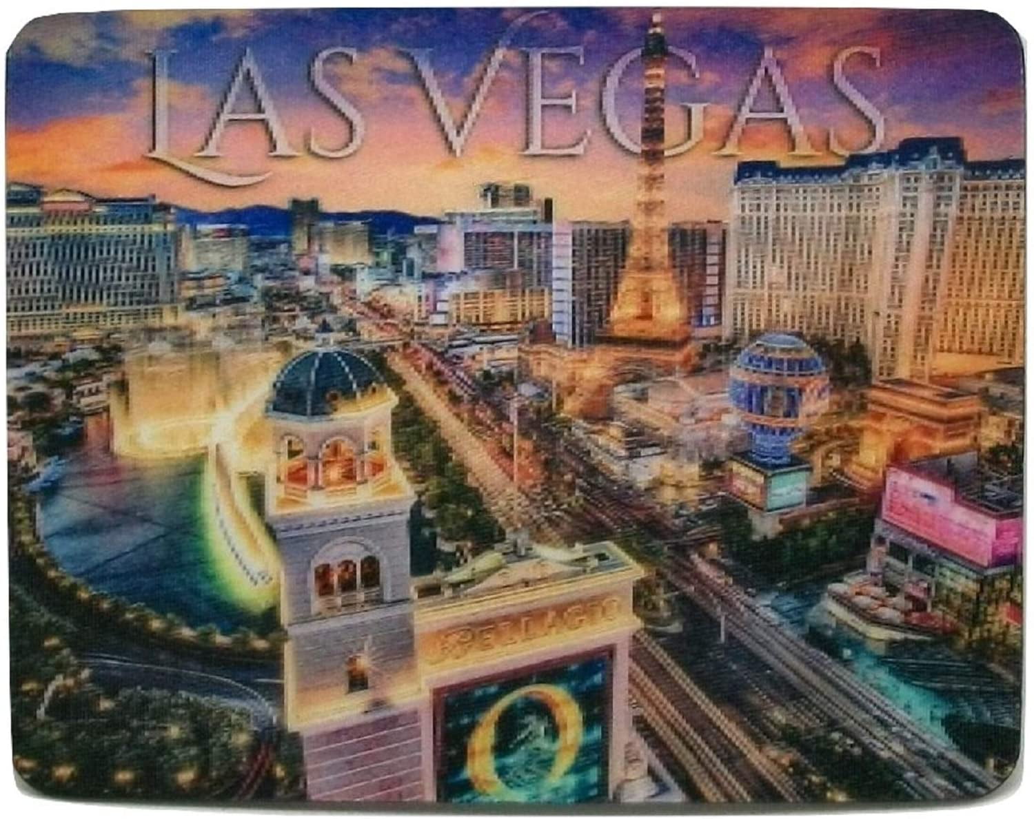 Bally’s Las Vegas Hotel Casino Acrylic Fridge Magnet 