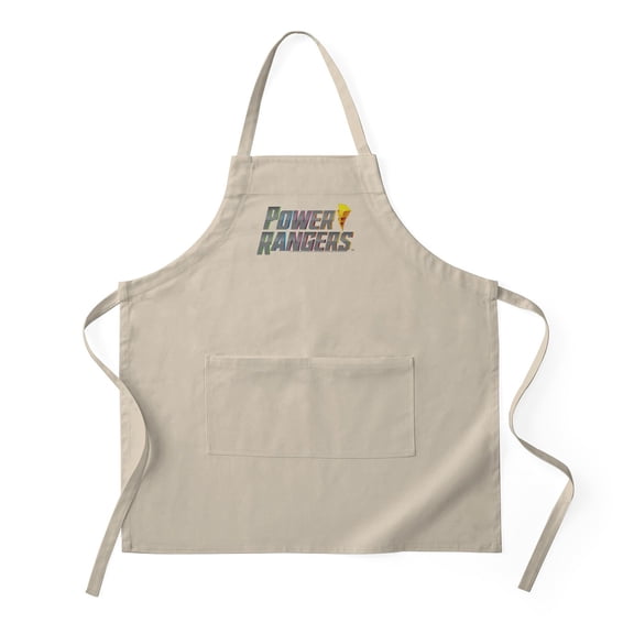 CafePress - Power Rangers Stacked Logo - Kitchen Apron with Pockets, Grilling Apron, Baking Apron