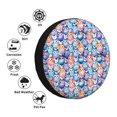 thumbnail image 4 of Balery Cartoon colorful cute cat Cubiertas para Neumáticos - Protector Resistente para Neumáticos de Camioneta, SUV, Remolque, Camper y RV-15 inch, 4 of 6