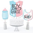 thumbnail image 3 of Big Dot of Happiness Baby Gender Reveal - Team Boy or Girl Party Centerpiece Sticks - Table Toppers - Set of 15, 3 of 7
