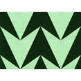thumbnail image 1 of Ahgly Company Indoor Rectangle Patterned Light Green Area Rugs, 7' x 9', 1 of 6