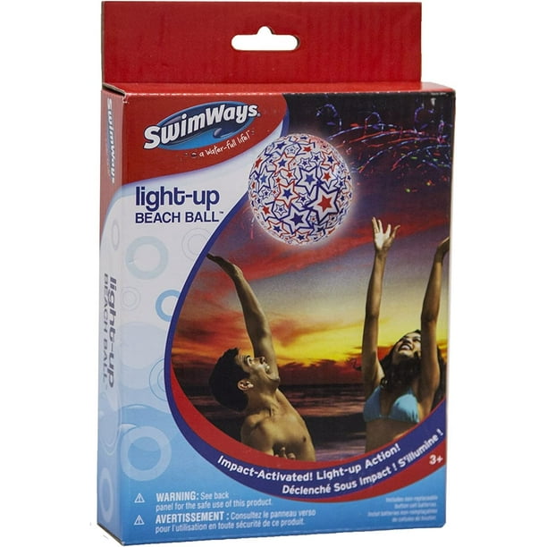 Swimways light up beach ball 2025