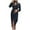 Black, variant on BangWanChi Maxi Dresses for Women Beach Dresses for Women Vacation Sexy Dresses for Women Women V-Neck Solid Color Temperament Long Sleeve Outerwear Blazer Dress