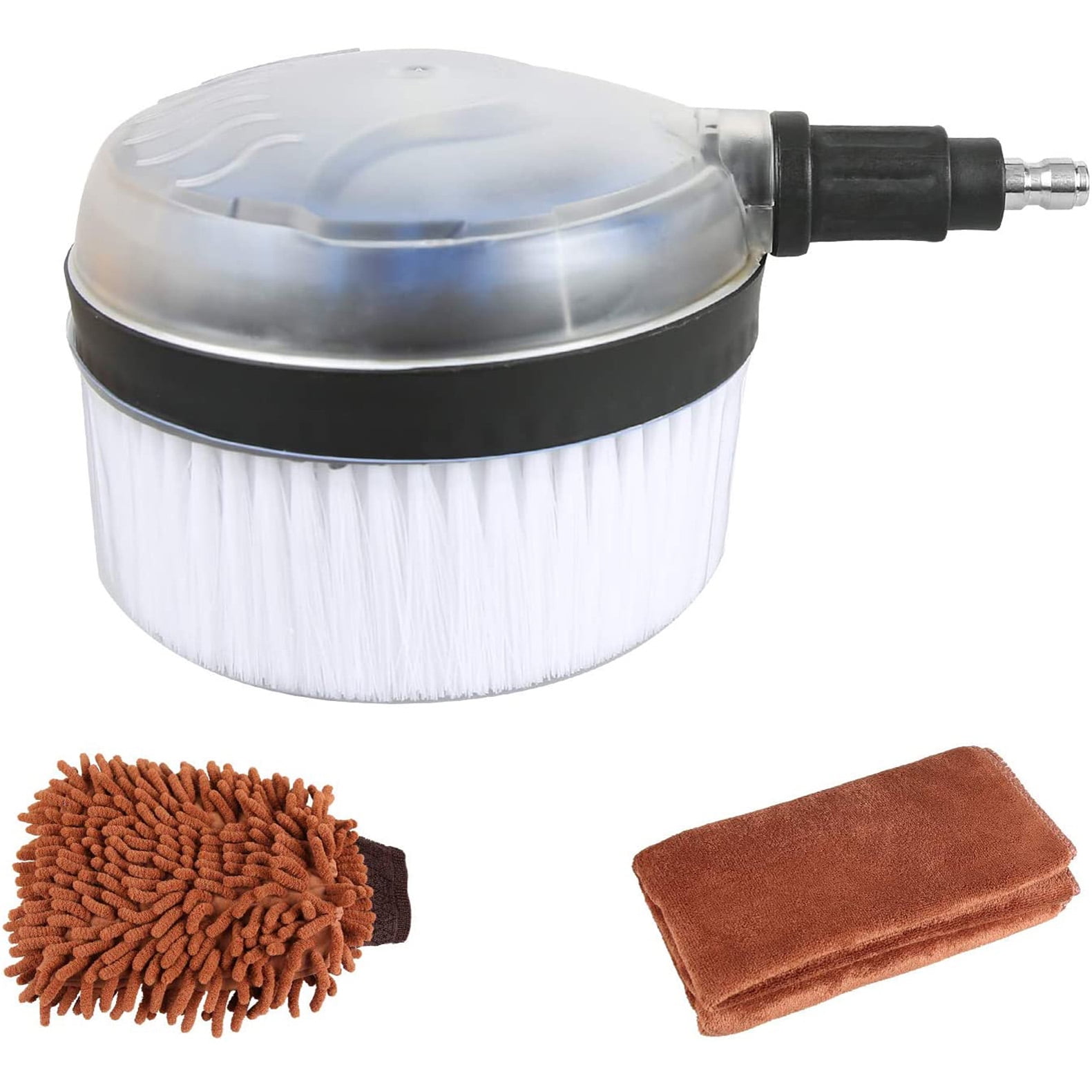 1/4” Rotary Wash Brush for Pressure Washers Pressure Washer Brush