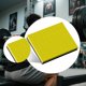 thumbnail image 4 of Almohadilla de equilibrio de espuma para ejercicios de rodilla, cojín de equilibrio para fitness, yoga y hogar. Amarillo, 4 of 6