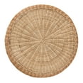thumbnail image 5 of Baxton Studio Abbey Modern Bohemian Natural Brown Antique Rattan 3-Piece Living Room Set, 5 of 7