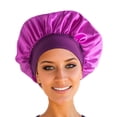 thumbnail image 1 of Gorro de ala ancha muy elástico, turbante, gorro de ducha lunar, para salón de belleza, cuidado del cabello, cuidado de la mujer, gorro de dormir de color, 1 of 1