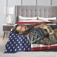 thumbnail image 5 of Roman Reigns Blanket, Super Soft Throw Blanket, Cozy Flannel Blankets For Boys Girls, Warm Blankets For Couch Sofa Bed, 40"X30", 5 of 9