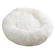 thumbnail image 3 of Cama redonda y acogedora para mascotas, ideal para gatos y perros, de 50 cm de diámetro. Blanco, 3 of 8
